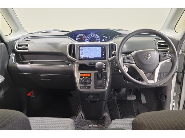 ソリオ ハイブリッドMX フルセグ メモリーナビ DVD再生 ミュージックプレイヤー接続可 バックカメラ 衝突被害軽減システム ETC 電動スライドドア ウオークスルー フルエアロ アイドリングストップ(14枚目)