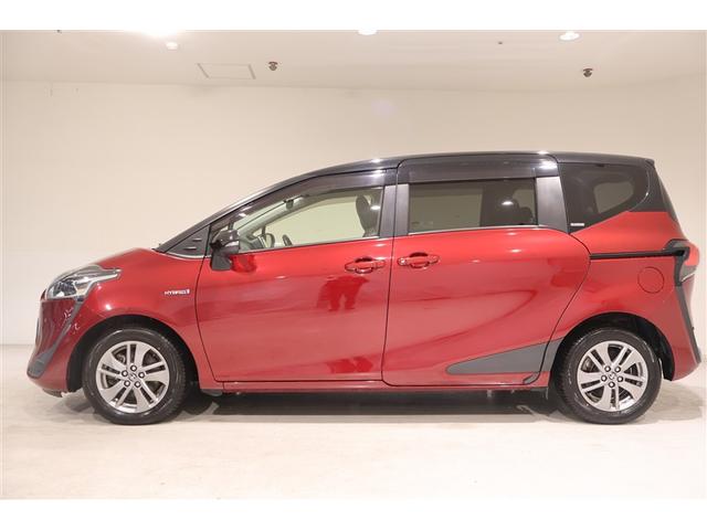 シエンタ ハイブリッドG クエロ フルセグ メモリーナビ DVD再生 ミュージックプレイヤー接続可 後席モニター バックカメラ 衝突被害軽減システム ETC ドラレコ 両側電動スライド LEDヘッドランプ ウオークスルー 乗車定員7人(3枚目)