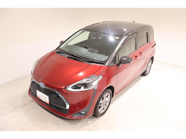 シエンタ ハイブリッドG クエロ フルセグ メモリーナビ DVD再生 ミュージックプレイヤー接続可 後席モニター バックカメラ 衝突被害軽減システム ETC ドラレコ 両側電動スライド LEDヘッドランプ ウオークスルー 乗車定員7人(4枚目)