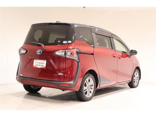 シエンタ ハイブリッドG クエロ フルセグ メモリーナビ DVD再生 ミュージックプレイヤー接続可 後席モニター バックカメラ 衝突被害軽減システム ETC ドラレコ 両側電動スライド LEDヘッドランプ ウオークスルー 乗車定員7人(5枚目)