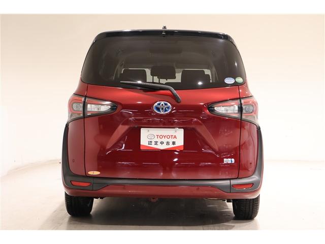 シエンタ ハイブリッドG クエロ フルセグ メモリーナビ DVD再生 ミュージックプレイヤー接続可 後席モニター バックカメラ 衝突被害軽減システム ETC ドラレコ 両側電動スライド LEDヘッドランプ ウオークスルー 乗車定員7人(6枚目)