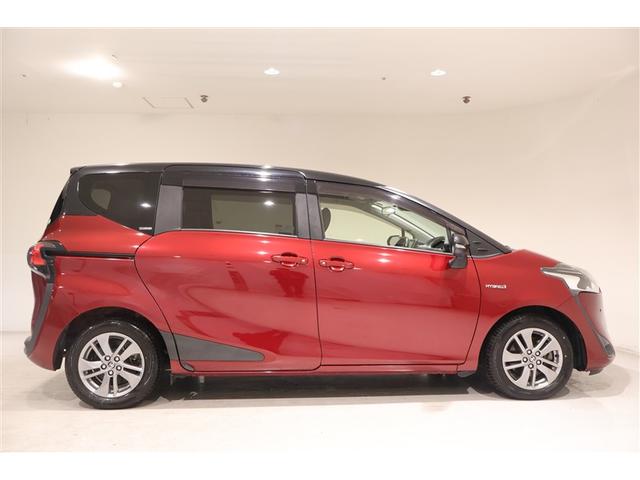 シエンタ ハイブリッドG クエロ フルセグ メモリーナビ DVD再生 ミュージックプレイヤー接続可 後席モニター バックカメラ 衝突被害軽減システム ETC ドラレコ 両側電動スライド LEDヘッドランプ ウオークスルー 乗車定員7人(7枚目)