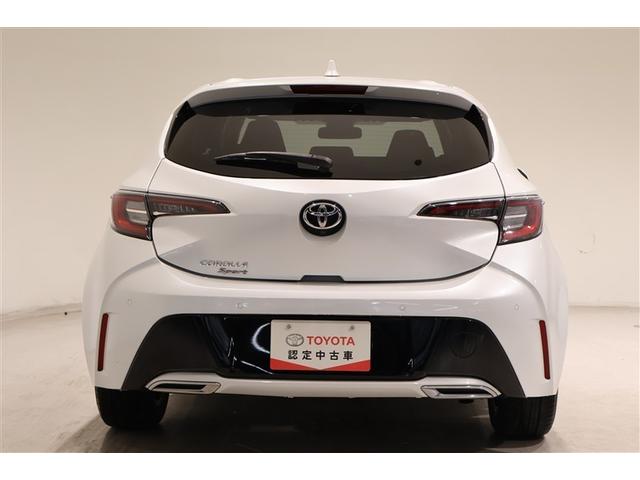 カローラスポーツ G スタイルパッケージ フルセグ ミュージックプレイヤー接続可 バックカメラ 衝突被害軽減システム LEDヘッドランプ ワンオーナー アイドリングストップ(6枚目)