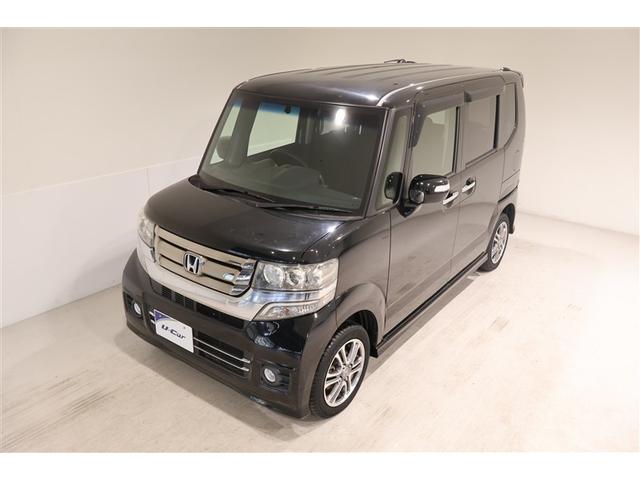 N-BOXカスタム G・Lパッケージ 4WD フルセグ メモリーナビ DVD再生 ミュージックプレイヤー接続可 バックカメラ ETC 両側電動スライド HIDヘッドライト アイドリングストップ(4枚目)