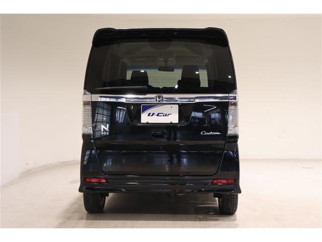 N-BOXカスタム G・Lパッケージ 4WD フルセグ メモリーナビ DVD再生 ミュージックプレイヤー接続可 バックカメラ ETC 両側電動スライド HIDヘッドライト アイドリングストップ(6枚目)
