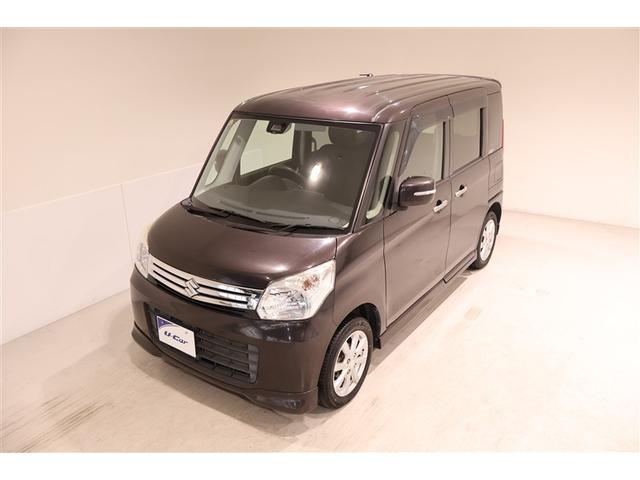 スペーシア Xリミテッド ワンセグ メモリーナビ ミュージックプレイヤー接続可 バックカメラ 衝突被害軽減システム 両側電動スライド HIDヘッドライト ワンオーナー フルエアロ アイドリングストップ(4枚目)