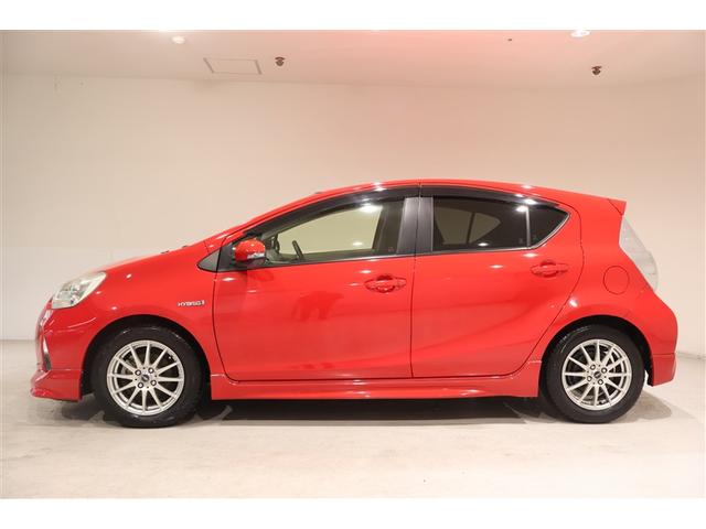 アクア G フルセグ HDDナビ DVD再生 ミュージックプレイヤー接続可 ETC ワンオーナー フルエアロ(3枚目)