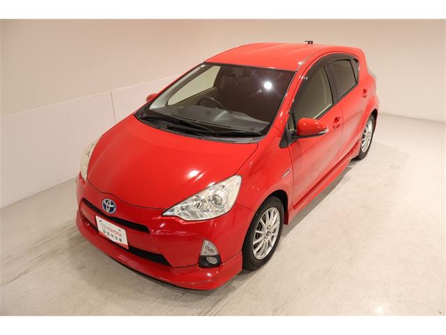 アクア G フルセグ HDDナビ DVD再生 ミュージックプレイヤー接続可 ETC ワンオーナー フルエアロ(4枚目)