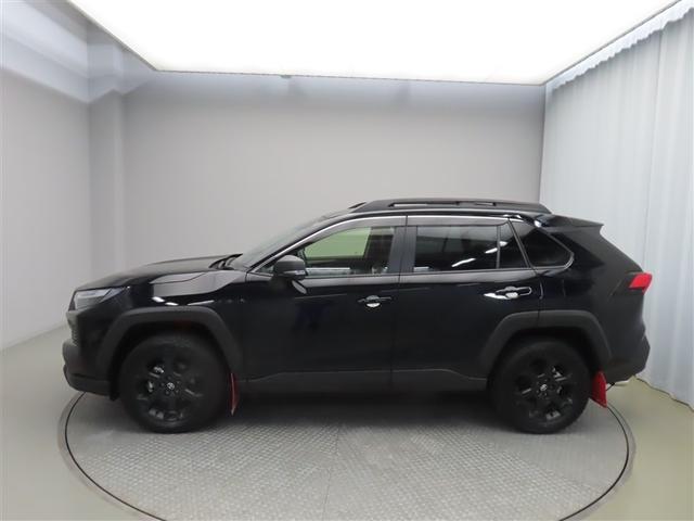 RAV4 ハイブリッドアドベンチャー オフロードパッケージII 4WD フルセグ メモリーナビ ミュージックプレイヤー接続可 バックカメラ 衝突被害軽減システム ETC ドラレコ LEDヘッドランプ ワンオーナー 記録簿(6枚目)