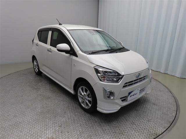 ミライース G SAIII フルセグ メモリーナビ DVD再生 ミュージックプレイヤー接続可 バックカメラ 衝突被害軽減システム LEDヘッドランプ フルエアロ 記録簿 アイドリングストップ(3枚目)