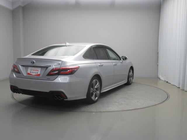 クラウンハイブリッド ＲＳ　フルセグ　メモリーナビ　ＤＶＤ再生　ミュージックプレイヤー接続可　バックカメラ　衝突被害軽減システム　ＥＴＣ　ドラレコ　ＬＥＤヘッドランプ（6枚目）