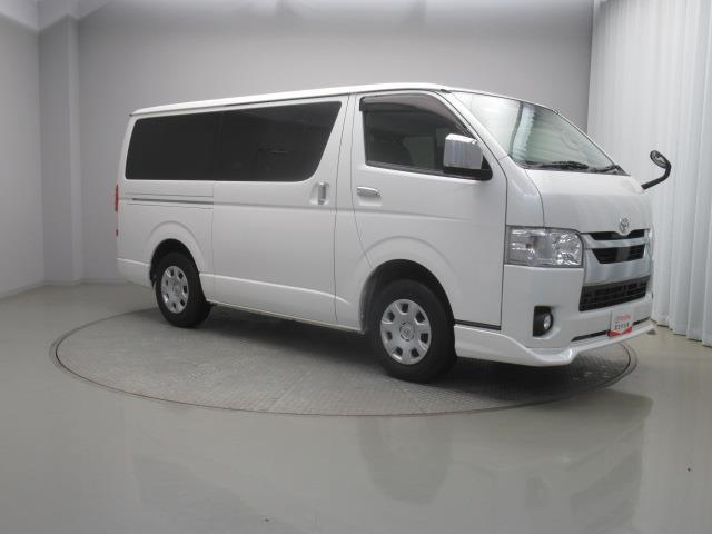 ハイエースバン ロングスーパーGL 4WD フルセグ メモリーナビ DVD再生 ミュージックプレイヤー接続可 バックカメラ 衝突被害軽減システム ETC ドラレコ 記録簿 ディーゼル(8枚目)