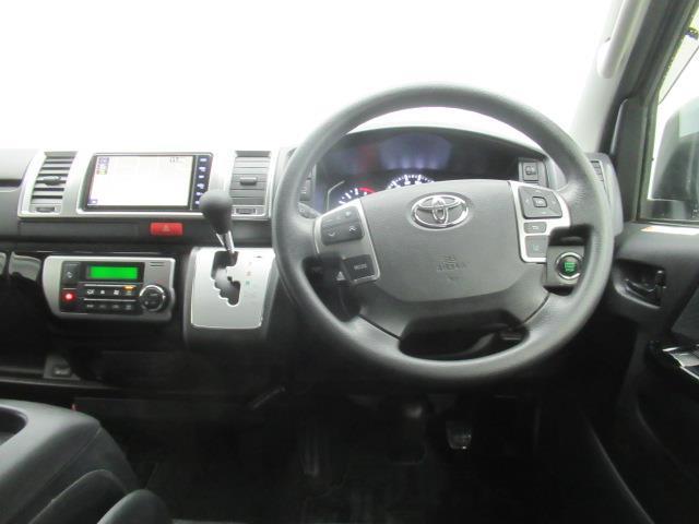 ハイエースバン ロングスーパーGL 4WD フルセグ メモリーナビ DVD再生 ミュージックプレイヤー接続可 バックカメラ 衝突被害軽減システム ETC ドラレコ 記録簿 ディーゼル(15枚目)