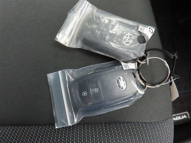 アクア G ミュージックプレイヤー接続可 バックカメラ 衝突被害軽減システム ETC ドラレコ LEDヘッドランプ 記録簿 アイドリングストップ(21枚目)