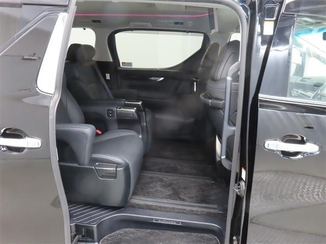 アルファード ２．５Ｓ　Ｃパッケージ　４ＷＤ　フルセグ　ミュージックプレイヤー接続可　後席モニター　バックカメラ　衝突被害軽減システム　ＥＴＣ　ドラレコ　両側電動スライド　ＬＥＤヘッドランプ　乗車定員７人　３列シート　ワンオーナー　記録簿（9枚目）