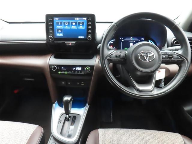 ヤリスクロス ハイブリッドZ フルセグ ミュージックプレイヤー接続可 バックカメラ 衝突被害軽減システム ETC ドラレコ LEDヘッドランプ 記録簿 アイドリングストップ(8枚目)