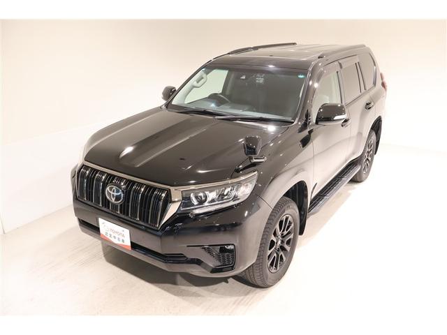 ランドクルーザープラド ＴＸ　Ｌパッケージ・ブラックエディション　革シート　サンルーフ　４ＷＤ　フルセグ　メモリーナビ　ＤＶＤ再生　ミュージックプレイヤー接続可　バックカメラ　衝突被害軽減システム　ＥＴＣ　ドラレコ　ＬＥＤヘッドランプ　乗車定員７人　３列シート（4枚目）
