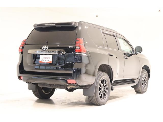 ランドクルーザープラド ＴＸ　Ｌパッケージ・ブラックエディション　革シート　サンルーフ　４ＷＤ　フルセグ　メモリーナビ　ＤＶＤ再生　ミュージックプレイヤー接続可　バックカメラ　衝突被害軽減システム　ＥＴＣ　ドラレコ　ＬＥＤヘッドランプ　乗車定員７人　３列シート（5枚目）