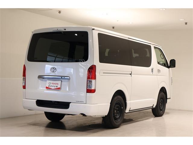 ハイエースバン ロングスーパーＧＬ　ダークプライムＳ　４ＷＤ　衝突被害軽減システム　両側電動スライド　ＬＥＤヘッドランプ　ワンオーナー　ディーゼル（5枚目）