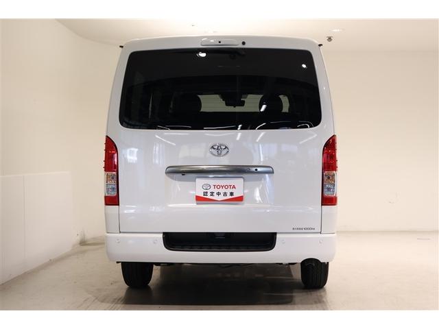 ハイエースバン ロングスーパーＧＬ　ダークプライムＳ　４ＷＤ　衝突被害軽減システム　両側電動スライド　ＬＥＤヘッドランプ　ワンオーナー　ディーゼル（6枚目）