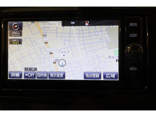 純正ナビを装備。タッチパネル式で使いやすく、お出かけもラクラクです。