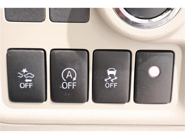 衝突被害軽減システム、アイドリングストップ機能やスリップや横滑りを抑えるトラクションコントロールオフスイッチがついています。