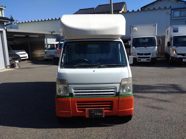 キャリイトラック KC キッチンカー 作業台 2槽シンク 換気扇(2枚目)