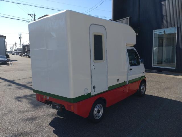 キャリイトラック KC キッチンカー 作業台 2槽シンク 換気扇(5枚目)