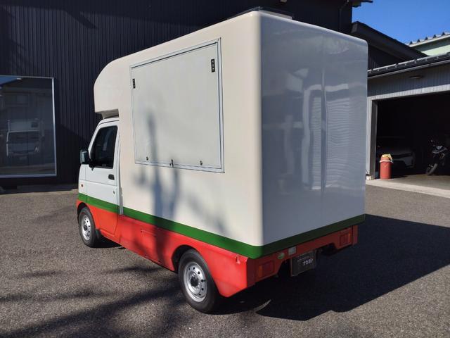 キャリイトラック KC キッチンカー 作業台 2槽シンク 換気扇(7枚目)