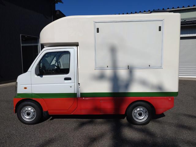 キャリイトラック KC キッチンカー 作業台 2槽シンク 換気扇(8枚目)