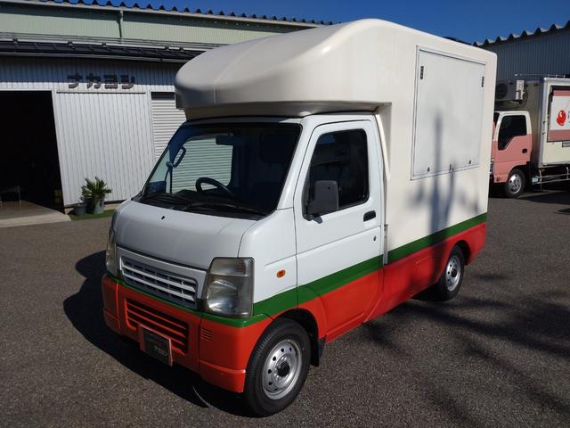 キャリイトラック KC キッチンカー 作業台 2槽シンク 換気扇(9枚目)