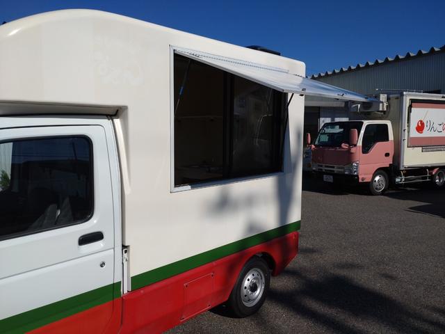 キャリイトラック KC キッチンカー 作業台 2槽シンク 換気扇(37枚目)