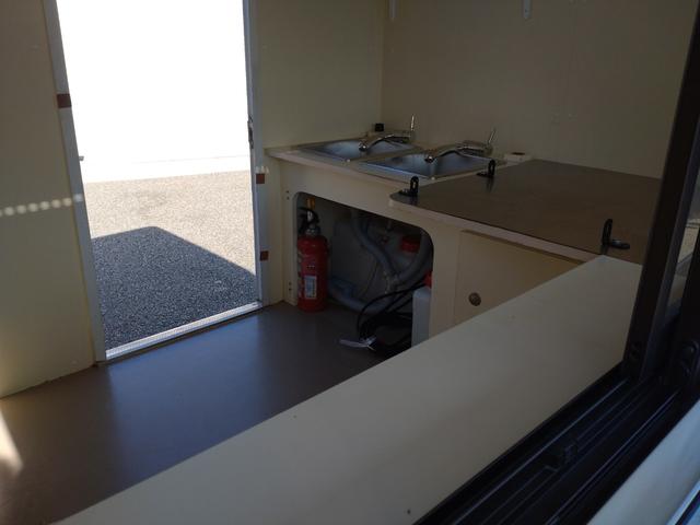 キャリイトラック KC キッチンカー 作業台 2槽シンク 換気扇(38枚目)