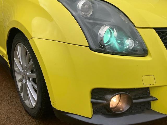 スイフト スポーツ 5速マニュアル メモリーナビ フルセグTV Bluetoothオーディオ TEIN車高調 マフラー スマートキー オートエアコン HIDヘッドライト(30枚目)