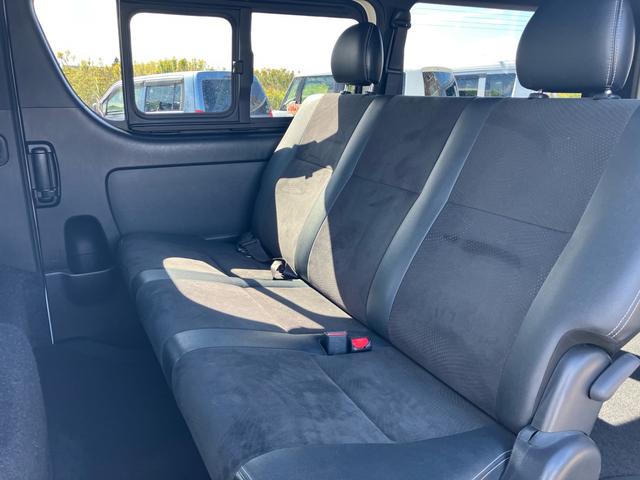 ハイエースバン スーパーGL ダークプライムII 4WD プッシュスタート スマートキー トヨタセーフティセンス ETC モデリスタエアロパーツ パノラマビューモニター デジタルインナーミラー LEDヘッド フォグ ハーフレザーシート(18枚目)