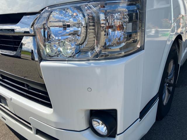 ハイエースバン スーパーGL ダークプライムII 4WD プッシュスタート スマートキー トヨタセーフティセンス ETC モデリスタエアロパーツ パノラマビューモニター デジタルインナーミラー LEDヘッド フォグ ハーフレザーシート(38枚目)