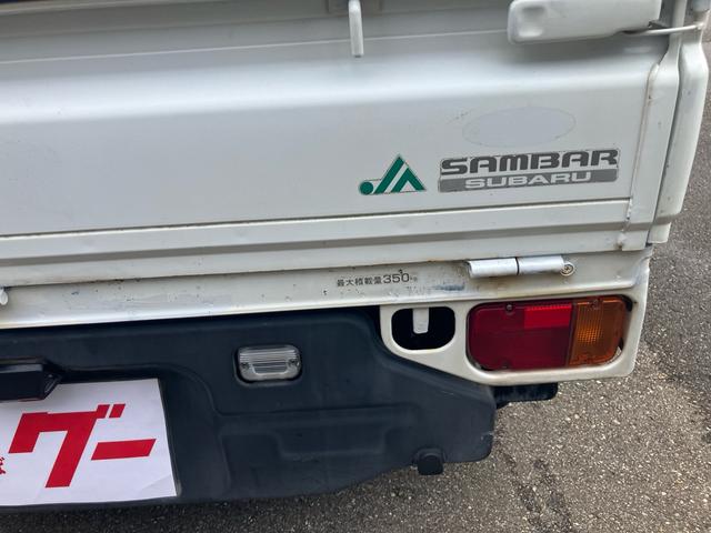 サンバートラック TC 4WD マニュアル エアコン パワステ 切り替え エアバック 三方開 プロテクターガードゴム 鳥居ガード 荷台ゴム 走行47930k台 検9/3月迄(9枚目)