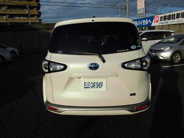 シエンタ ハイブリッドＧ　両側パワースライドドア　衝突被害軽減ブレーキ　ナビ　フルセグ　バックカメラ　ＥＴＣ　Ｂｌｕｅｔｏｏｔｈ　アルミ（7枚目）