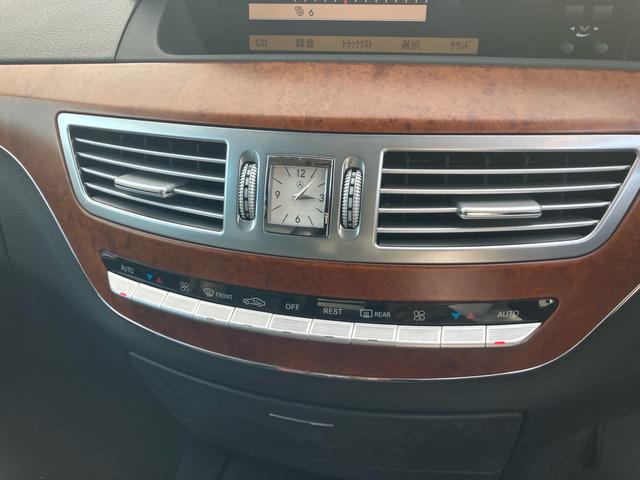 Sクラス S350 ブラックレザーシート サンルーフ 純正HDDナビ バックカメラ ETC キーレスエントリー 純正19インチアルミ キセノンヘッドライト(16枚目)