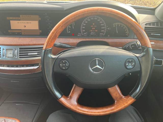 Sクラス S350 ブラックレザーシート サンルーフ 純正HDDナビ バックカメラ ETC キーレスエントリー 純正19インチアルミ キセノンヘッドライト(19枚目)