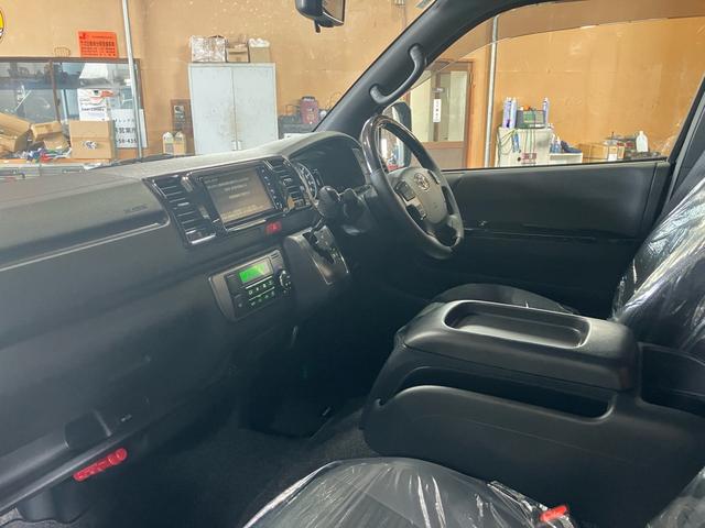 ハイエースバン ロングスーパーGL ダークプライムS 4WD 純正メモリーナビ フルセグTV 全方位カメラ Bluetooth ETC ドライブレコーダー 両側パワースライドドア スマートキー プッシュスタート 3眼LEDライト デジタルインナーミラー(14枚目)
