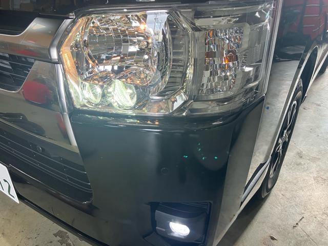 ハイエースバン ロングスーパーGL ダークプライムS 4WD 純正メモリーナビ フルセグTV 全方位カメラ Bluetooth ETC ドライブレコーダー 両側パワースライドドア スマートキー プッシュスタート 3眼LEDライト デジタルインナーミラー(37枚目)