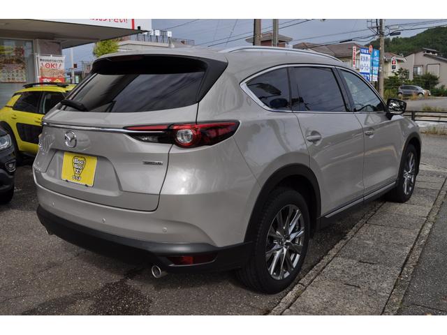ＣＸ－８ ２５Ｓ　Ｌパッケージ　革シート・キャプテンシート・ナビ・ＴＶ・バックカメラ・Ｂｌｕｅｔｏｏｔｈ・パワーバックドア・前後ドライブレコーダー・ＢＯＳＥサウン・（4枚目）