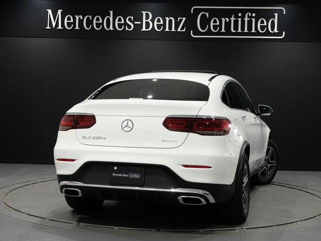 GLC220d 4マチック クーペ AMGライン スライディングルーフ 弊社デモカー使用車(3枚目)