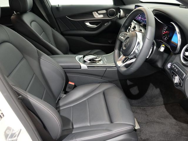 C220d ワゴンアバンギャルド AMGライン レーダーセーフティPKG ダイヤモンドホワイト ワンオーナー車(6枚目)