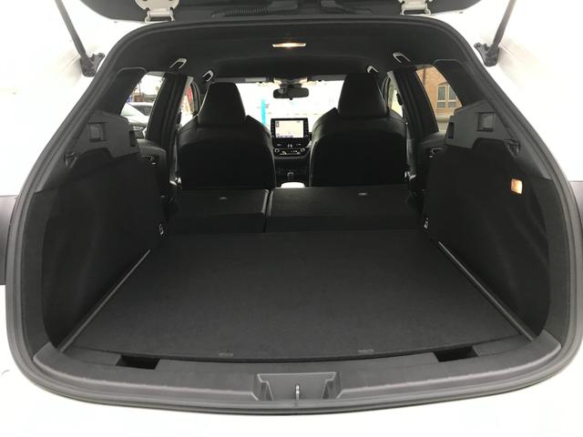 カローラツーリング ハイブリッド ダブルバイビー ワンオーナー 9インチディスプレイオーディオ ナビTV バックカメラ セーフティセンス アダプティブクルコン レーンアシスト LEDオートハイビーム 前後ソナー 純正17AW ETC インテリキー2個(19枚目)