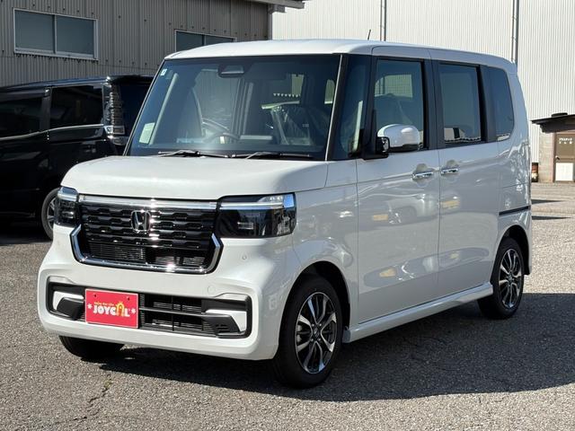 Ｎ－ＢＯＸカスタム ベースグレード　届出済未使用車　衝突軽減ブレーキ　片側電動スライドドア　禁煙車　シートヒーター　クルーズコントロール　ブレーキホールド　アイドリングストップ　プッシュスタート　コーナーセンサー　ワンオーナー（7枚目）