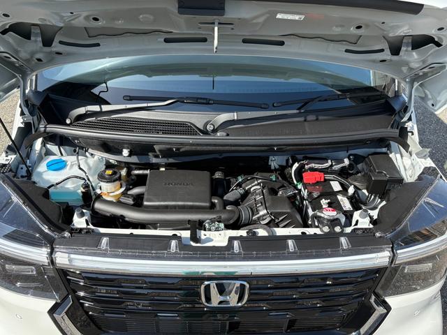 Ｎ－ＢＯＸカスタム ベースグレード　届出済未使用車　衝突軽減ブレーキ　片側電動スライドドア　禁煙車　シートヒーター　クルーズコントロール　ブレーキホールド　アイドリングストップ　プッシュスタート　コーナーセンサー　ワンオーナー（23枚目）