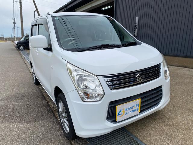 ワゴンＲ ＦＸ　４ＷＤ　ストラーダメモリーナビ　フルセグＴＶ　キーレスエントリー　社外アルミホイール　プライバシーガラス　オートエアコン　電動格納ミラー（8枚目）