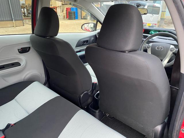 アクア S 純正SDナビ フルセグTV バックカメラ Bluetoothオーディオ ETC スマートキー プッシュスタート 新品ラジアルタイヤ オートエアコン 電動格納ミラー ハイブリッド(26枚目)